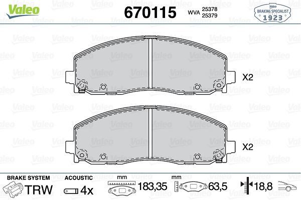 ÖN BALATASI FIAT FREEMONT 11 15 CHRYSLER GRAND VOYAGER V 11 2.0D MTJ 3.6