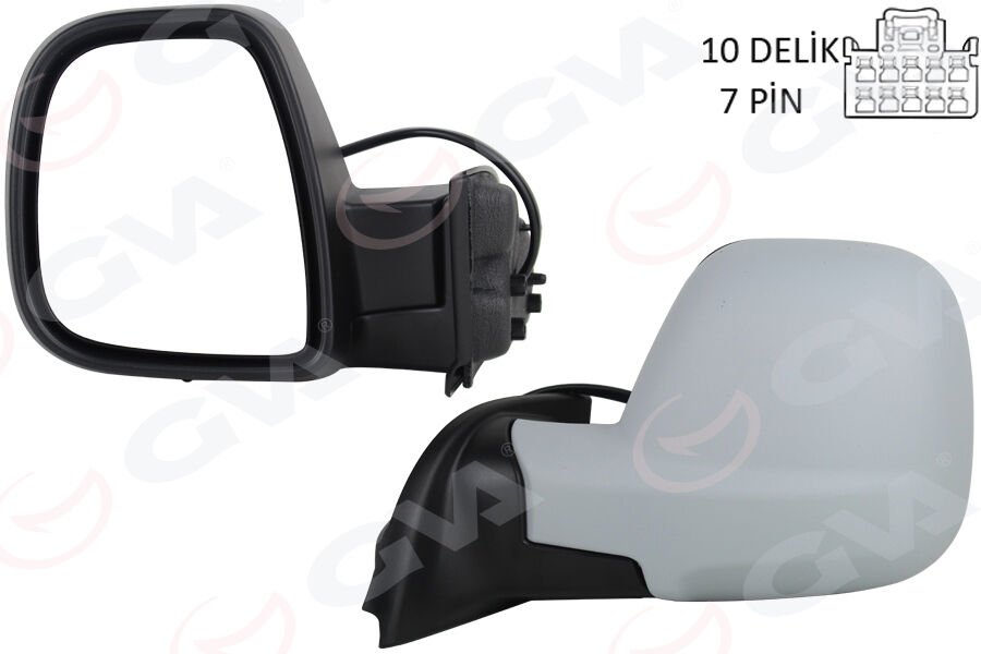 DIŞ DİKİZ AYNASI SOL RIFTER-BERLINGO 2019 COMBO-PROACE CITY 19 ELEKTRİKLİ ASTARLI OTOMATİK AÇMA KAPAMA
