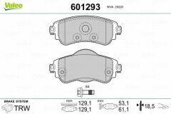 ÖN FREN BALATASI CITROEN C4 B7 1.4 VTI 09 C4 1.6 HDI 11/2009 DS4 1.6 HDI 1. 4.2011 FTE KIRMIZI KUTU