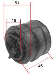 ÖN VİRAJ DEMİR LASTİĞİ 18mm PEUGEOT PARTNER-BERLINGO 98 11 P306 94 02 XSARA 97 05 ZX 93 97