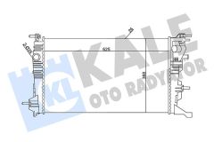 RADYATÖR MGN III 09 SCENIC III 09 1.5DCI-1.4TCE MEK AC KLİMASIZ 630x378x26