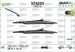 Valeo Silencio VM218 X2 700 680 mm PEUGEOT 307 01 04