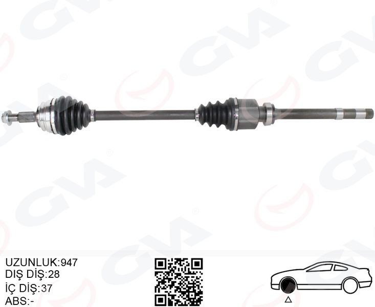 KOMPLE AKS SAĞ ON PSA 3008 1.5 -1.6 BlueHDI M-T 16- 5008 II 1.5 HDI-1.6 HDI M-T 14- C4 PIC. 1.6 HDI M-T 13- C5 AIRCROSS 1.5 HDI M-T 19-
