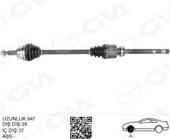 KOMPLE AKS SAĞ ON PSA 3008 1.5 -1.6 BlueHDI M-T 16- 5008 II 1.5 HDI-1.6 HDI M-T 14- C4 PIC. 1.6 HDI M-T 13- C5 AIRCROSS 1.5 HDI M-T 19-