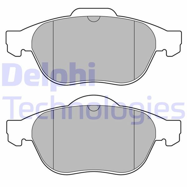 ÖN FREN BALATASI RENAULT SCENIC II 03 GRAND SCENIC II 03 1.5dCi 1.6 1.9dCi 2.0 2.0dCi