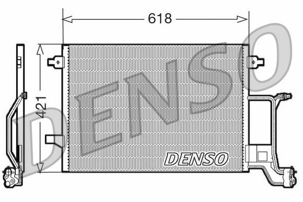 CONDENSER. AİR CONDİTİONİNG AUDI A6 4B. C5 97-05