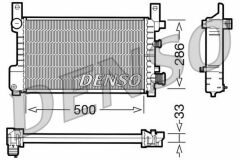 RADİATOR. ENGİNE COOLİNG FORD FIESTA III 89-97
