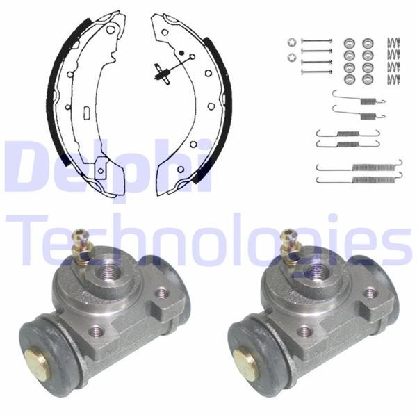 FREN PABUÇ KİTİ ARKA DACIA LOGAN. SANDERO / RENAULT CLİO. THALİA. TWİNGO 03/98