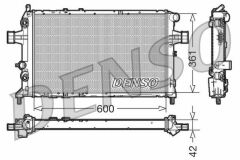 RADİATOR. ENGİNE COOLİNG OPEL ASTRA G 98-09