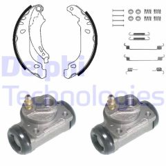 FREN PABUÇ KİTİ ARKA PEUGEOT 206 09/98