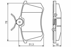 ARKA BALATA FLUENCE-MEGANE II-III-P207-P308-P307-PARTNER-BERLINGO-C2-C3-C4-CROSSLAND- BORA-PASSAT 97 GOLF IV-V-POLO 87x52.9x17