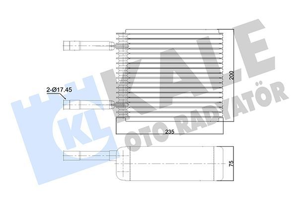 EVAPORATOR FIESTA -KA-PUMA-STREET-MAZDA 121