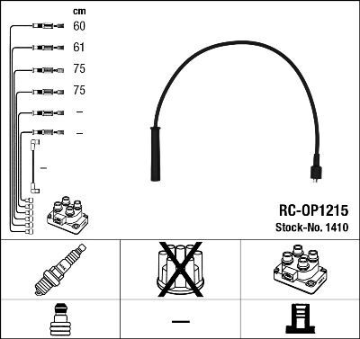 RC-OP1215 ATEŞLEME KABLOSU