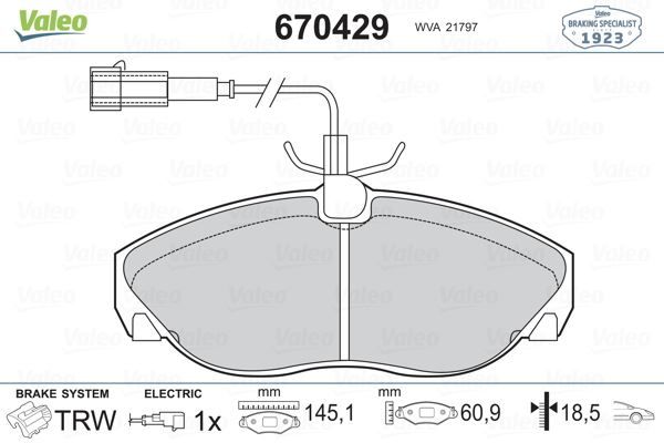 ÖN BALATA FİŞLİ BOXER-DUCATO-JUMPER 1400kg 94-02