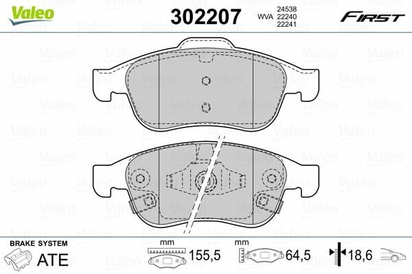 ÖN BALATA FIAT 500X 15 JEEP RENEGADE SUV 14 FTE KIRMIZI KUTU