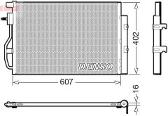 CONDENSER. AİR CONDİTİONİNG CHEVROLET AVEO T300 11-