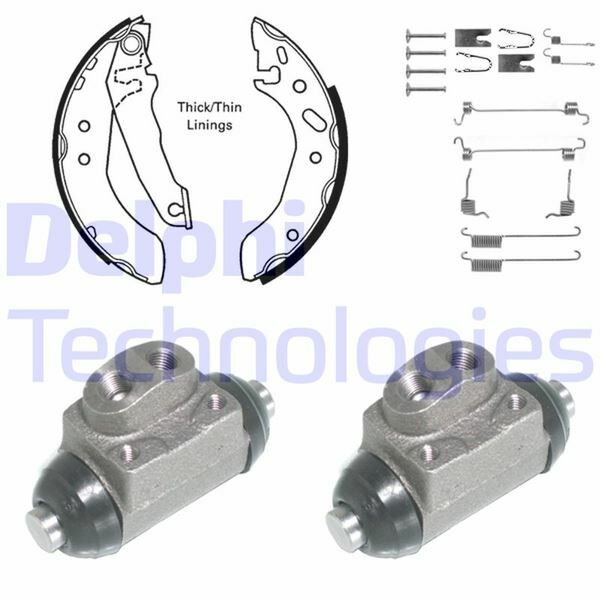FREN PABUÇ KİTİ ARKA FORD ESCORT 01/95