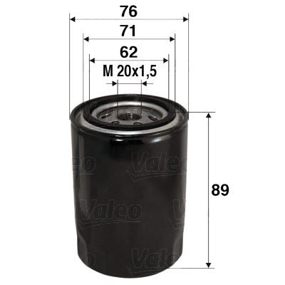 YAĞ FİLTRESİ JUMPY-JUMPER-DUCATO-BOXER 2.5TD-2.5D