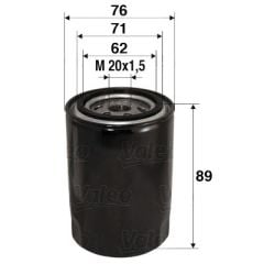 YAĞ FİLTRESİ JUMPY-JUMPER-DUCATO-BOXER 2.5TD-2.5D