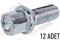 BİJON CİVATASI AUDI-VW KROMAJLI PAKET 12