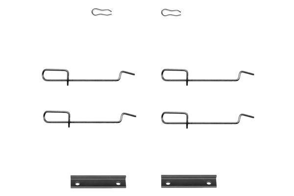 ARKA DİSK BALATA TEL SEKMAN SETİ CLIO 1.2 96-98 CLIO II 1.4 16V-1.6 99-04 P206 1.4 16V 03