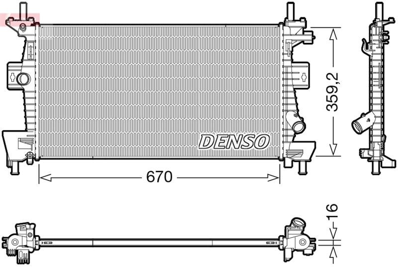 MOTOR SU RADYATORU FOCUS III C MAX 11 1.6TI VCT 1.6 ZETEC EFI AL PL BRZ