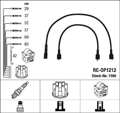 RC-OP1212 ATEŞLEME KABLOSU