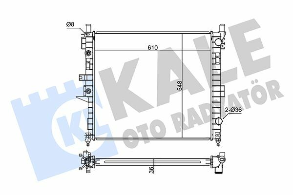 MOTOR SU RADYATORU MERCEDES ML-CLASS W163 98 05