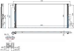 KLİMA BRAZİNG CONDENSER MOKKA 1.6 CDTI 2013 940390