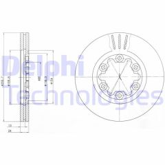 ÖN FREN AYNASI RANGER 4x2-MAZDA B-SERIE 99 255.7x24x6DLxHAVALI