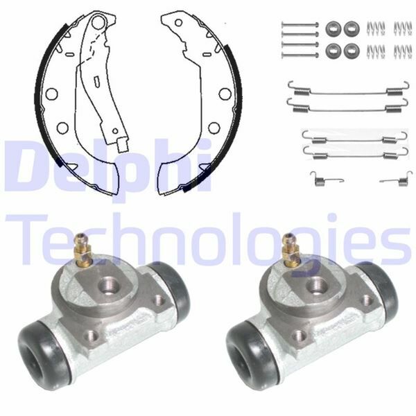 FREN PABUÇ KİTİ ARKA CITROEN XSARA / PEUGEOT 306 04/97