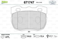 ÖN BALATA LANDROVER RANGEROVER 2.5 2.5TD5 3.5 81-94 DEFENDER 2.5 2.5TD 90 98