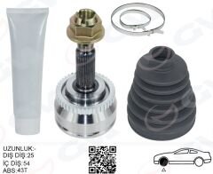 ÖN AKS KAFASI DIŞ SAĞ-SOL VOLVOS40 I 97 04 1.8 V40 I 97 04 1.8