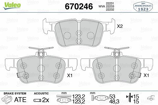 ARKA FREN BALATASI GALAXY III 15 MONDEO V 14 EDGE 15 19 FOCUS IV 17 KUGA III 19