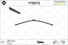 SWF VisioFlex Flat Blade X1 350 mm ARKA VOLVO V70 07 - . XC70 07 -