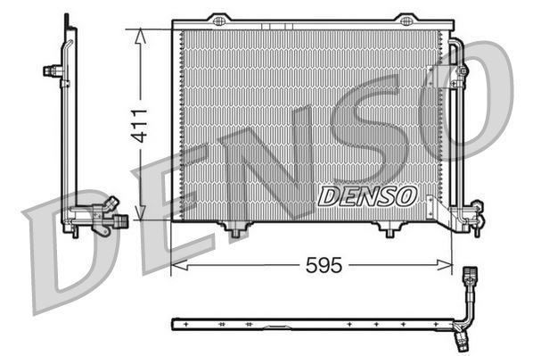 KLIMA RADYATORU MERCEDES W202 S202 C208 A208 W210 S210 R170