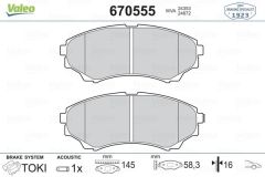 ON FREN BALATASI MAZDA 4 4 B 2500 RANGER 02 06 2.5TD / 3.0TD 06 12
