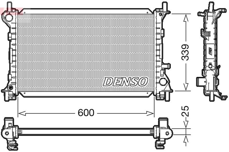 RADİATOR. ENGİNE COOLİNG FORD FOCUS I 98-05