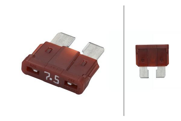 FUSE 24V 7 5A KAHVE