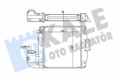 İNTERCOOLER AL/PL/BRZ HILUX-VIGO