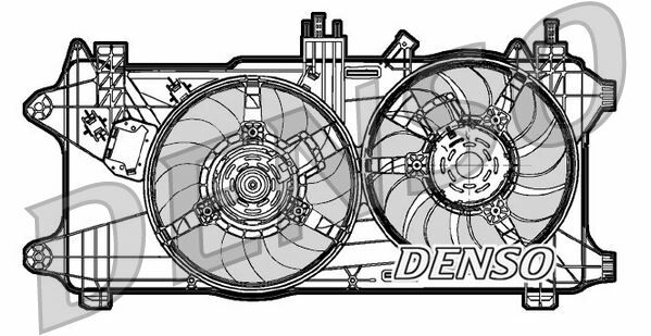 FAN MOTORU DAVLUMBAZLI FIAT DOBLO 1.3 MJET 03 1.9JTD 01 EURO IV ÇİFT MOTORLU AC