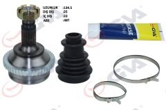 AKS KAFASI DIŞ ÖN PEUGEOT 206 1.6 16V- 206 CC 00- ABS Lİ 48DİŞ 25x22x60 132.5mm