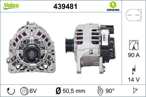 ALTERNATÖR VW POLO. SKODA FABIA. SEAT IBIZA