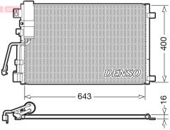 CONDENSER. AİR CONDİTİONİNG NISSAN QASHQAI I 2 07-13