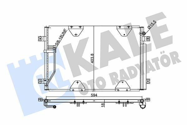 KONDENSER AL/AL GRAND VITARA