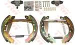 PABUÇLU BALATA KİTİ ARKA AKS AUDI A2 8Z0 SEAT AROSA 6H1 VOLKSWAGEN GOLF III 1H1 GOLF III VAN 1H1 GOLF III VARİANT 1H5 LUPO I 6X1 6E1 VENTO 1H2 1991-2002