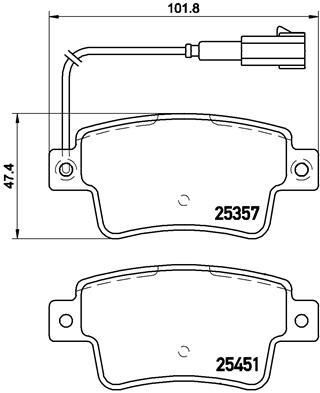 ARKA BALATA PUNTO EVO 1.4 16V-1.4 ABARTH-1.3DMTJ 09 12 1.6DMTJ 09 12 0.9 12 1.2 12