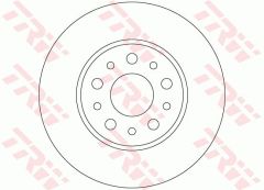 FREN DİSKİ ARKA FIAT 500 L 12 EGEA 15 1.0 1.3 MTJ 1.4 1.6 MTJ 15 251x41x5 DELİK