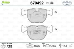 ARKA DİSK FREN BALATASI BMW 760İ 6.0 07/12