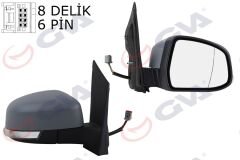 DIŞ DİKİZ AYNASI SAG FOCUS II 08-11 ELEKTRİKLİ ISITMALI SİNYALLİ KÖR NOKTALI ASTARLI 6 FİŞ VM-6304EHPAR